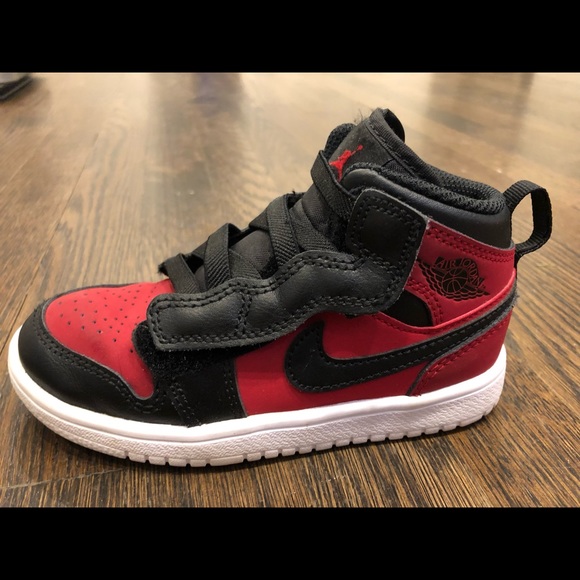 kids velcro jordans